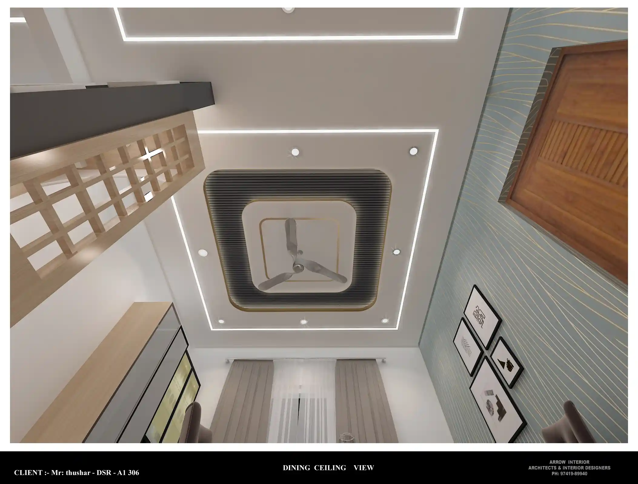 Modern dining and modular kitchen interior design in Sarjapur Bengaluru - View 4